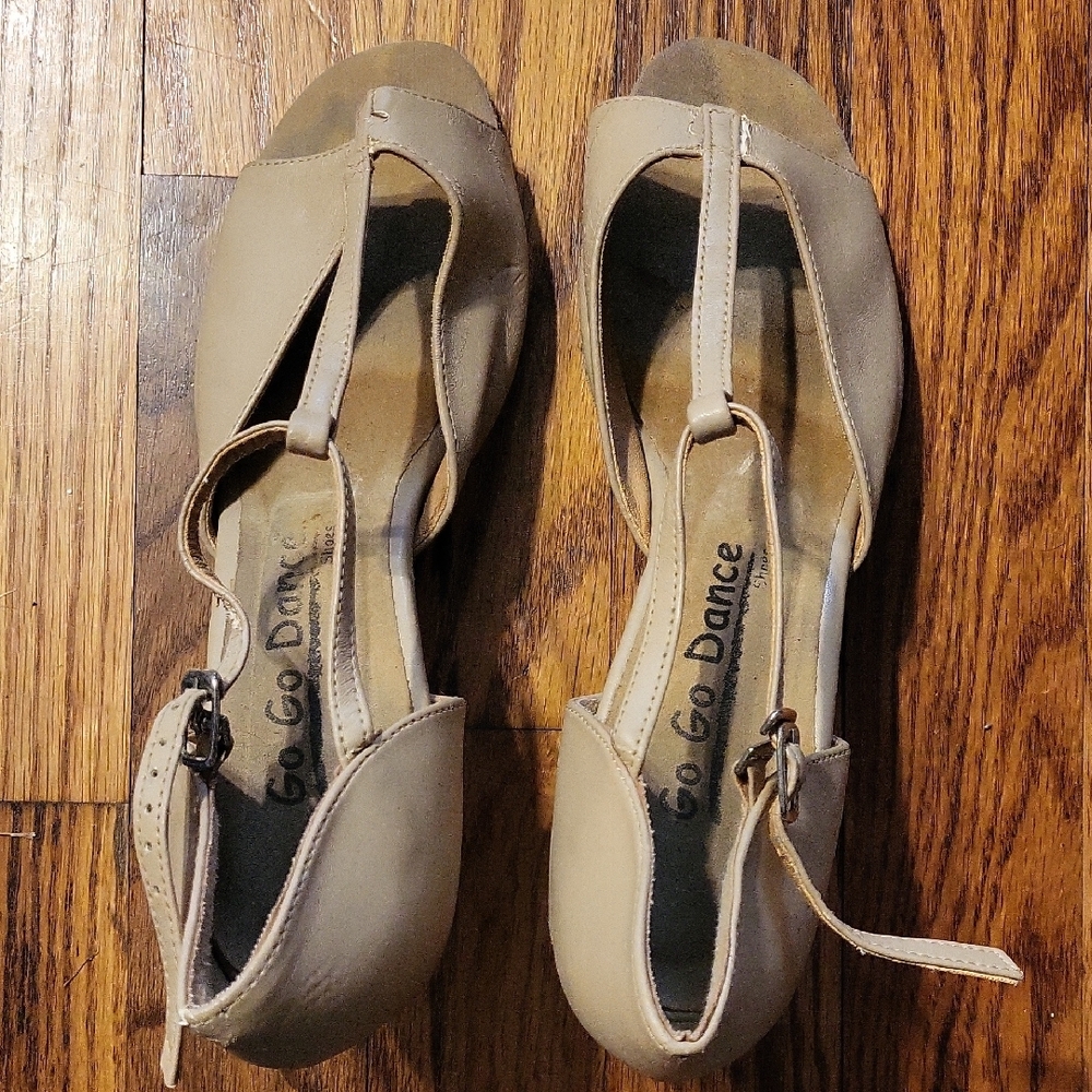 Women's Tan Ballroom Dancing Heels